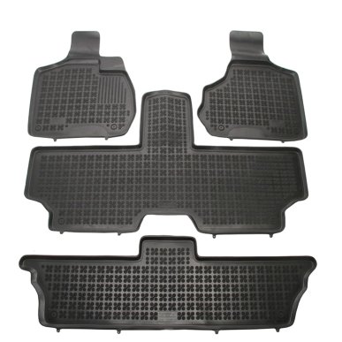 Autorohože gumové so zvýšeným okrajom Chrysler Voyager IV 7m 2001 - 2007