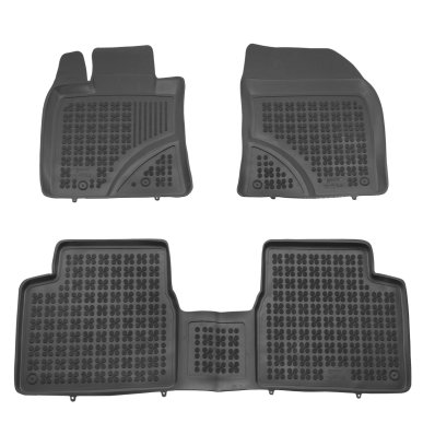 Autorohože gumové so zvýšeným okrajom Toyota Avensis III 2009 - 2018