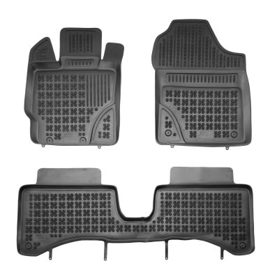 Autorohože gumové so zvýšeným okrajom Toyota Yaris III Hybrid, pred faceliftom 2012 - 2014