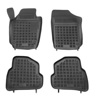 Autorohože gumové so zvýšeným okrajom VW Polo V 2009 - 2017