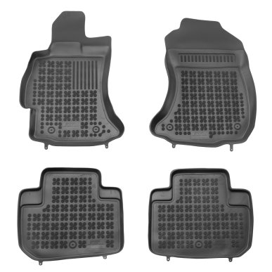Autorohože gumové so zvýšeným okrajom Subaru Forester IV 2012 - 2018
