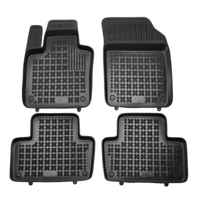 Autorohože gumové so zvýšeným okrajom Volvo XC90 II 2015 - 2025