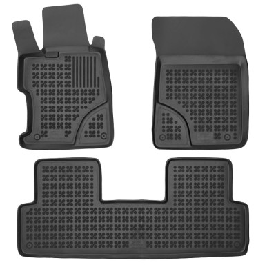 Autorohože gumové so zvýšeným okrajom Honda Civic IX Sedan 2012 - 2017