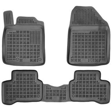 Autorohože gumové so zvýšeným okrajom Hyundai Ioniq 2016 - 2021