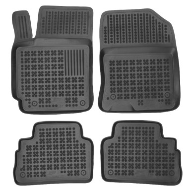 Autorohože gumové so zvýšeným okrajom Hyundai Kona okrem EV a Hybrid 2017 - 2023