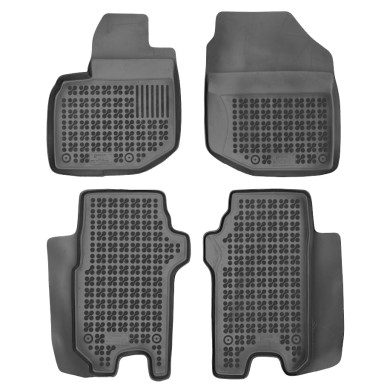 Autorohože gumové so zvýšeným okrajom Honda Fit II 2007 - 2013