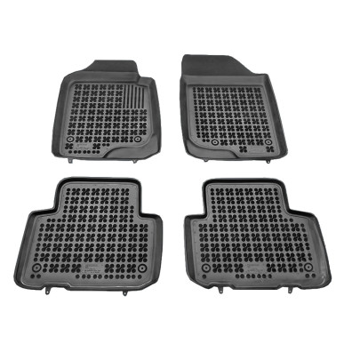 Autorohože gumové so zvýšeným okrajom Kia Carens III 2006 - 2013