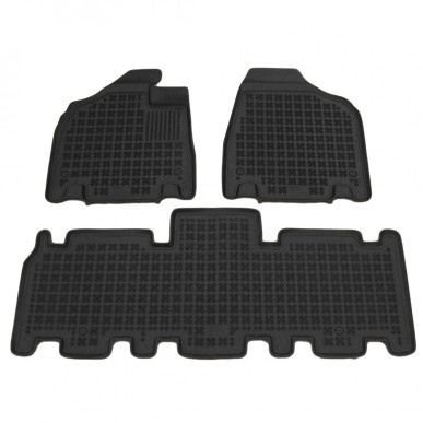 Autorohože gumové so zvýšeným okrajom Kia Sedona 5m 2006 - 2014