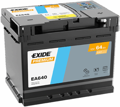Akumulátor EXIDE Premium 12V 64Ah 640A