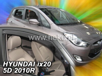 Deflektory Heko Hyundai ix20 5D od 2010