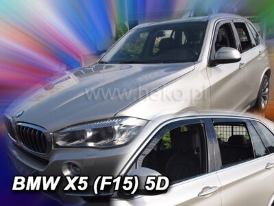 Deflektory Heko BMW X5 F15 5D 2013 - 2018 (+zadné)