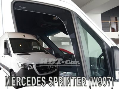Deflektory - protiprievanové plexi Mercedes Sprinter 2D od 2018
