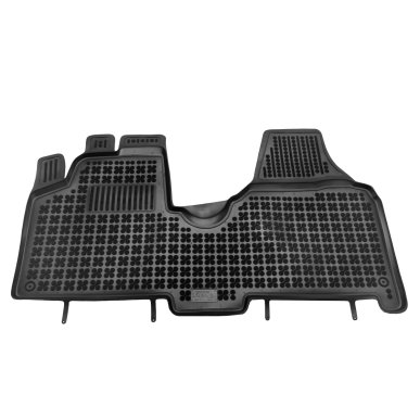 Autorohože gumové so zvýšeným okrajom Citroen Jumpy II s velúrovým kobercom na podlahe 2007 - 2016