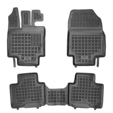 Autorohože gumové so zvýšeným okrajom Toyota Highlander IV (XU70) 5m 2019