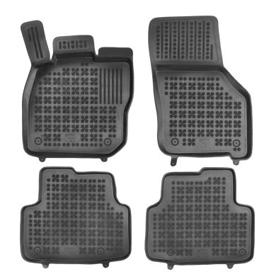 Autorohože gumové so zvýšeným okrajom VW Golf VIII Combi okrem Hybrid do 2019