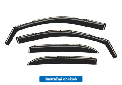 Deflektory Heko BYD Seal 6 5D Combi od 2024 (+zadné)