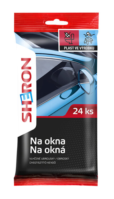 Utierky na čistenie skla Sheron 24ks