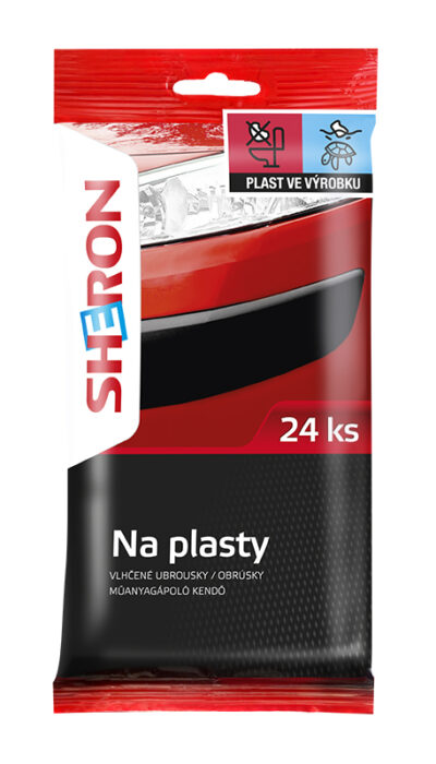 Utierky na vonkajšie plasty Sheron 24ks