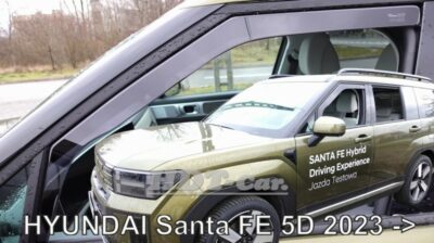 Deflektory - Protiprievanové plexi Hyundai Santa FE 5D od 2024