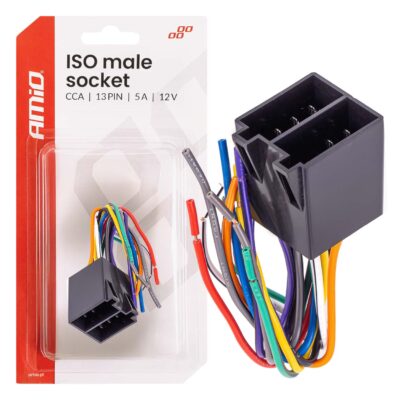 Integrovaný konektor ISO CCA 13PIN 5A 12V AMIO