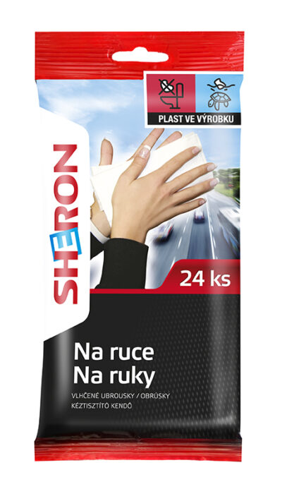 Utierky na čistenie rúk Sheron 24ks