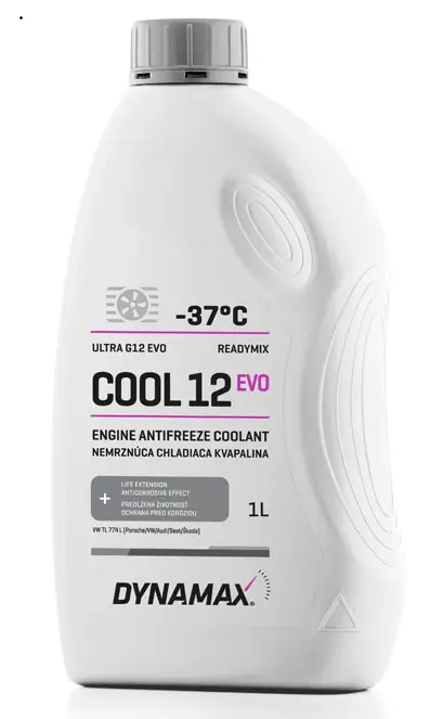 Zmes do chladiča DYNAMAX COOL ULTRA G12 EVO (READYMIX) 1L -37°