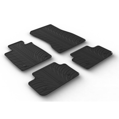 Autorohože gumové Gledring BMW 5 G10, G11 od 2023