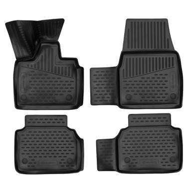 Autorohože gumové so zvýšeným okrajom Novline BMW i3 2014 - 2022