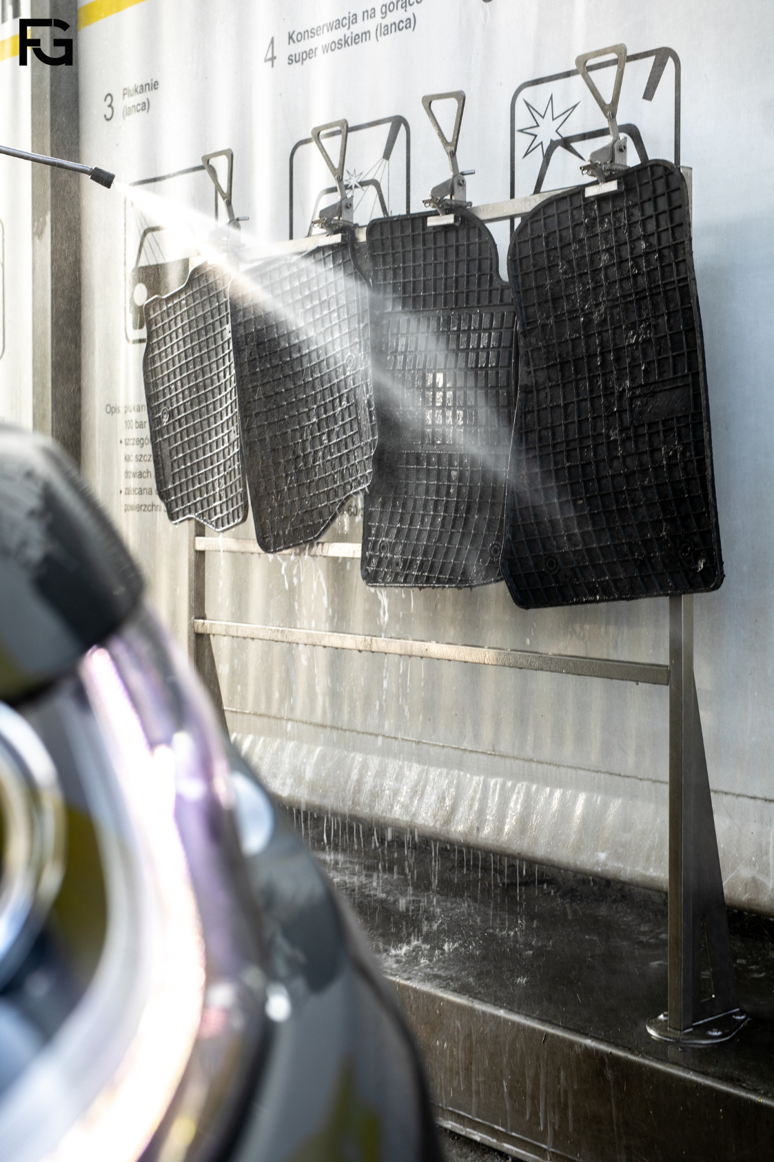 Detail gumového autokoberca 3