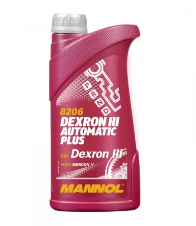 Mannol 8206 Dexron III Automatic Plus prevodový olej červený 1L