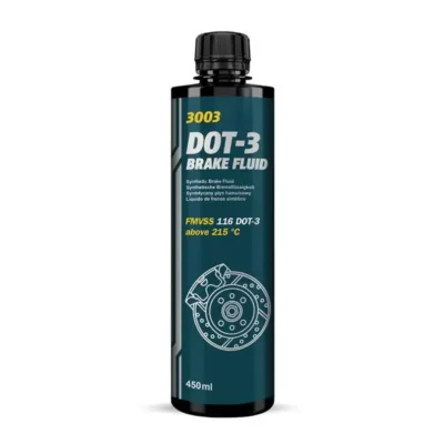 Kvapalina brzdová Mannol 3003 DOT-3 Brake Fluid 450ml