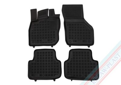 Autorohože gumové so zvýšeným okrajom Škoda Octavia IV Liftback, MHeV, facelift od 2024