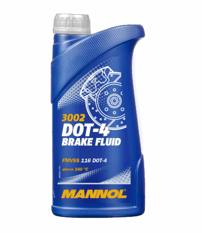 Kvapalina brzdová Mannol 3002 DOT-4 Brake Fluid 1L