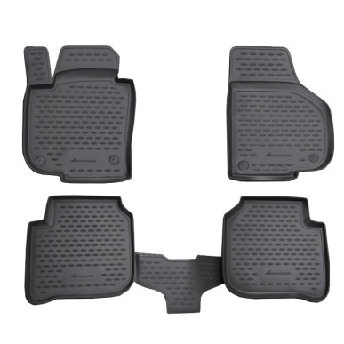 Autorohože gumové so zvýšeným okrajom Novline Škoda Superb II 2008 - 2015