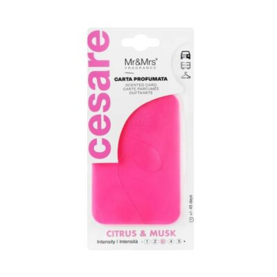 Osviežovač Mr & Mrs CESARE Scented Cards - Citrus Musk