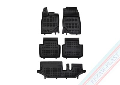 Autorohože gumové so zvýšeným okrajom Peugeot 5008 III Hybrid (MHEV), 7m od 2024