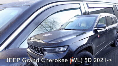Deflektory Heko Jeep Grand Cherokee WL L dlhá verzia od 2021 (+zadné)