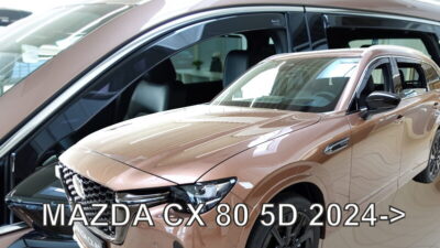 Deflektory Heko Mazda CX-80 5D od 2024 (+zadné)