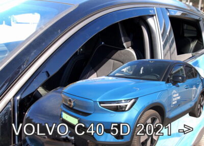 Deflektory Heko Volvo C40 5D od 2021 (+zadné)