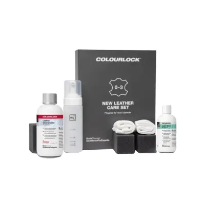 Sada na starostlivosť o novú kožu do 3 rokov COLOURLOCK New Leather Care Set