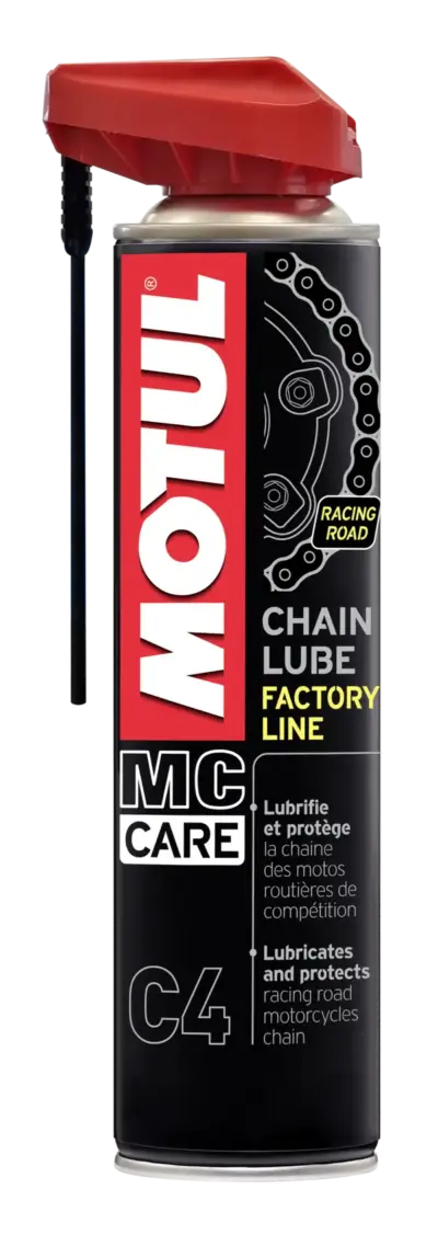 Mazivo pre motocyklové reťaze biele MOTUL C4 Chain Lube 400ml
