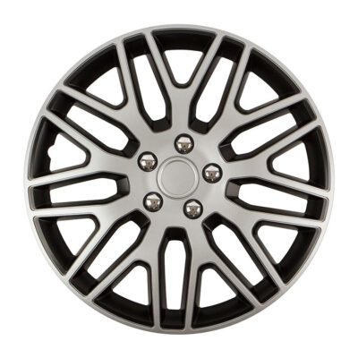 Puklice 14 Dakar NC silver and black