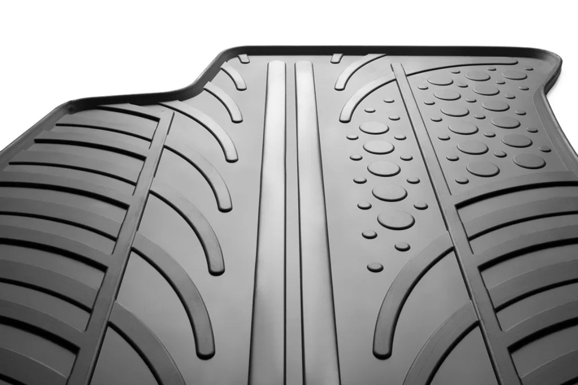 Detail gumových autorohoží Gledring