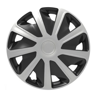 Puklice 16 Craft silver&black VERSACO